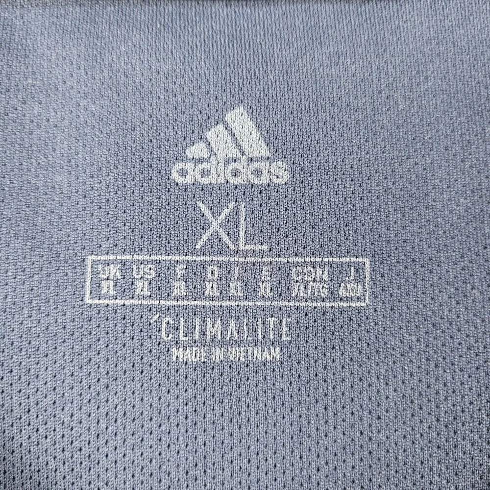 Adidas Mens Climalite Training‎ T Shirt Navy Blue XL EC1283 Short Sleeve